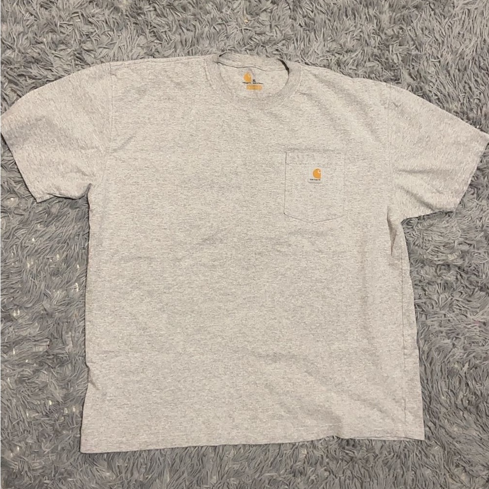 Men’s Carhartt T-Shirt Grey Size XL